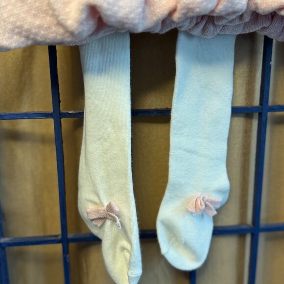 Tahari Baby Knit Mouse Dress with Tights – Size 12M Sugar Plum Fairy Christmas - Picture 8 of 8